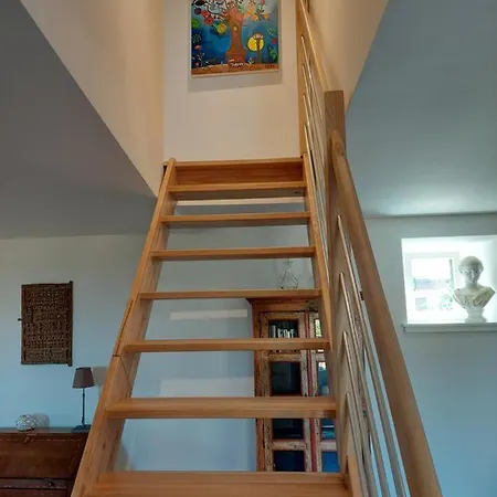 בית נופש Maison Avec Magnifique Vue Et Piscine Privative